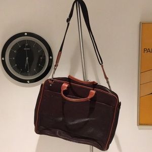 Jack Spade Brown Leather Bag